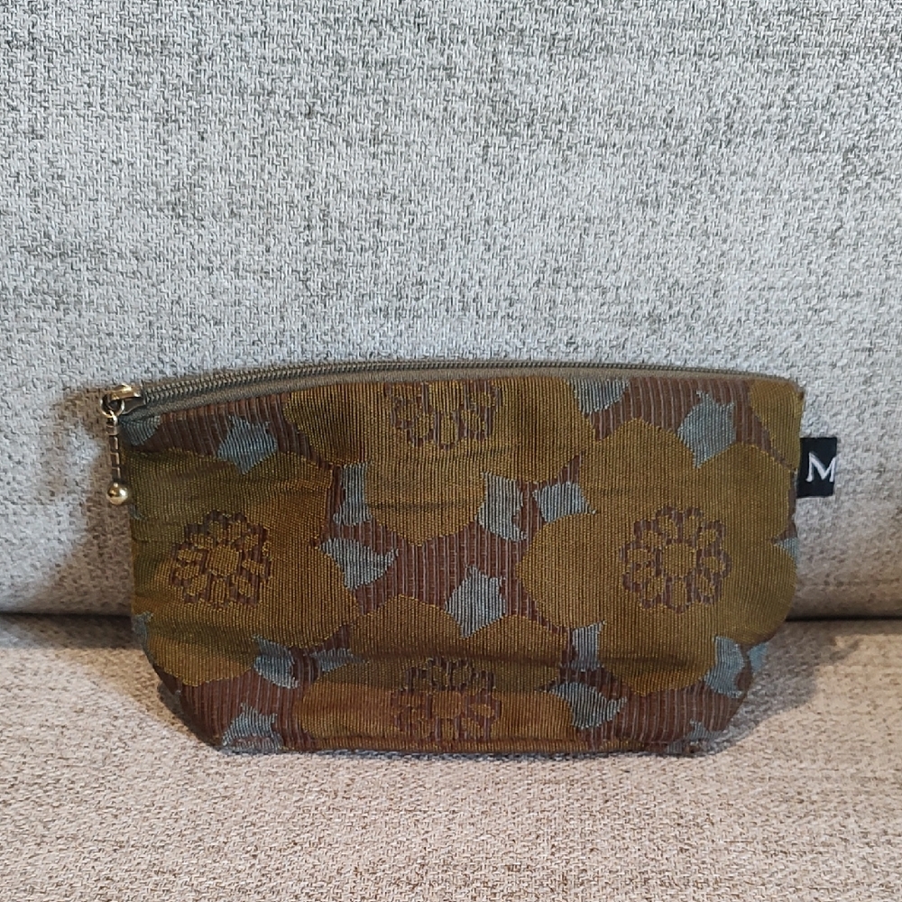 MARUCA Green Zip Pouch Used Made in the USA